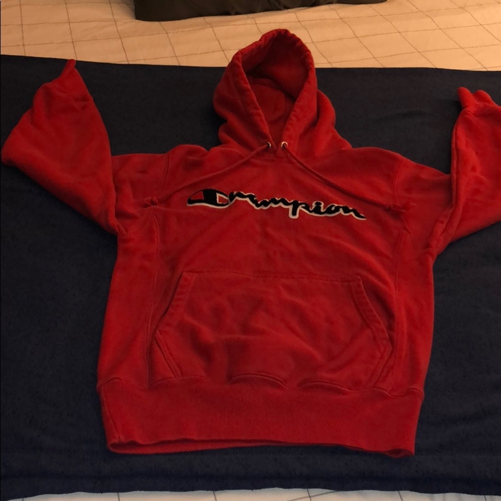 Men’s champion hooded sweater